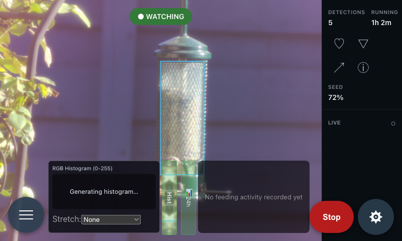 Bird Watcher UI