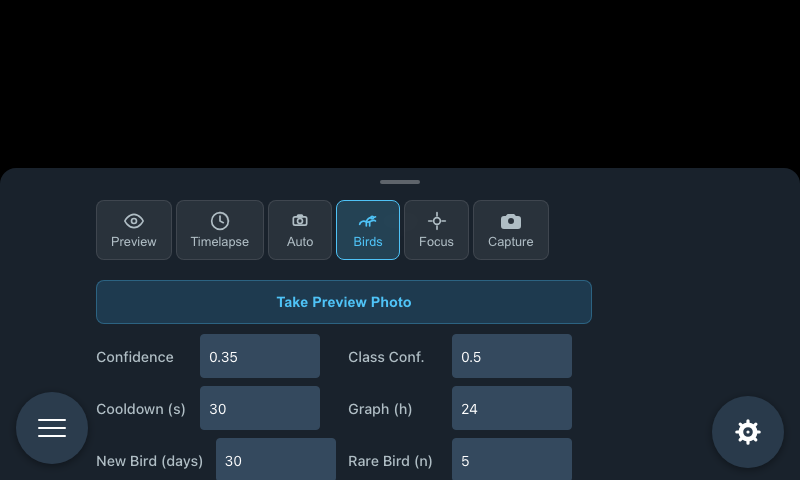 Bird Watcher — Inactive Setup
