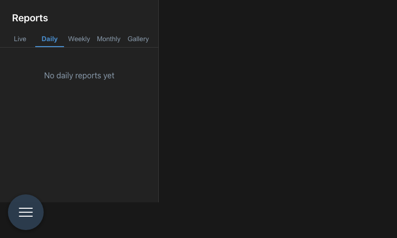 Reports — Empty