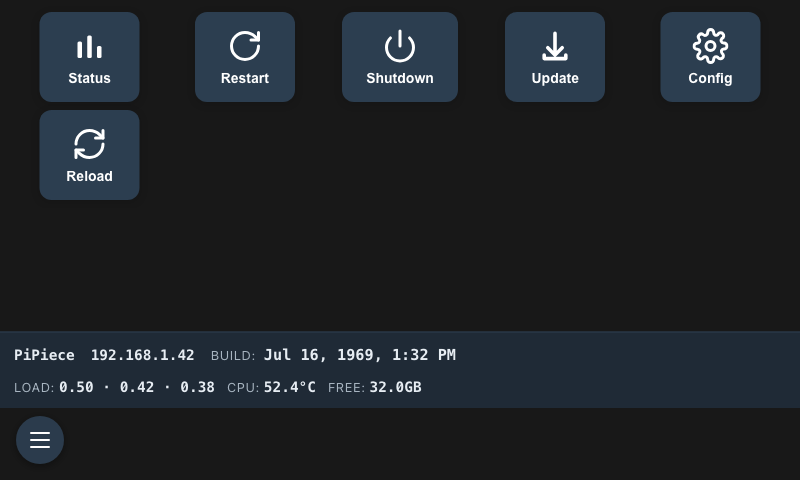 System Controls View